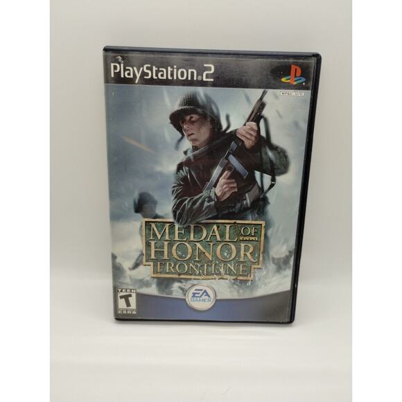 Medal Of Honor Frontline PlayStation 2 PS2 Complete CIB Tested - Picture 1 of 3